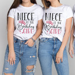 Camiseta Coincidencia de la sobrina del Personalizado de la<br><div class="desc">¿Buscando una manera única de mostrar su apoyo a su sobrina en su día especial? ¡No busque más que nuestros personalizados camisetas! Estos camisetas son perfectos para la familia que quiere mostrar su dedicación y amor por los demás en este día especial. Nuestros camisetas vienen en una variedad de colores...</div>