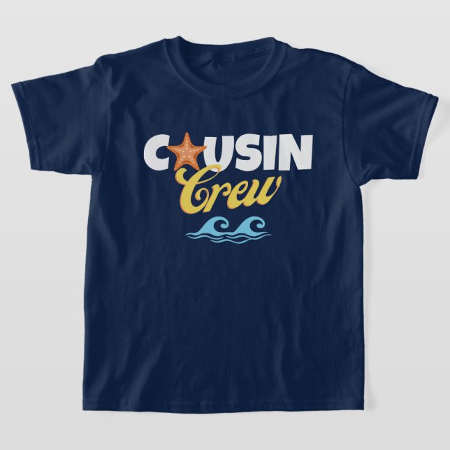 Camiseta Coincidencia de la tripulación con el primo de la  (Distribución)