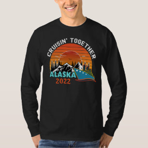Camiseta Coincidencia de las vacaciones de viaje en Alaska