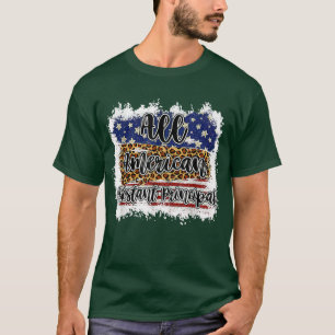 Camiseta Coincidencia de leopardo principal de todos los Es