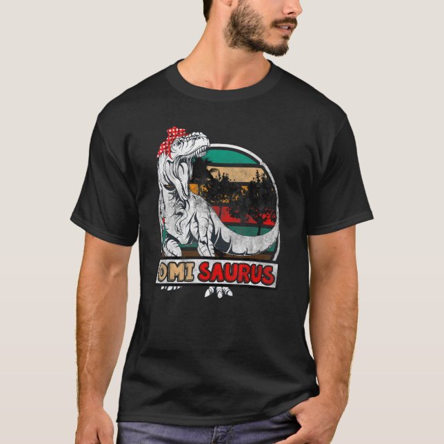 Camiseta Coincidencia de Omisaurus Rex Dinosaur Omi Saurus (Anverso)