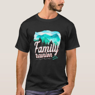 Camiseta Coincidencia de viaje de campamento de oso de mont