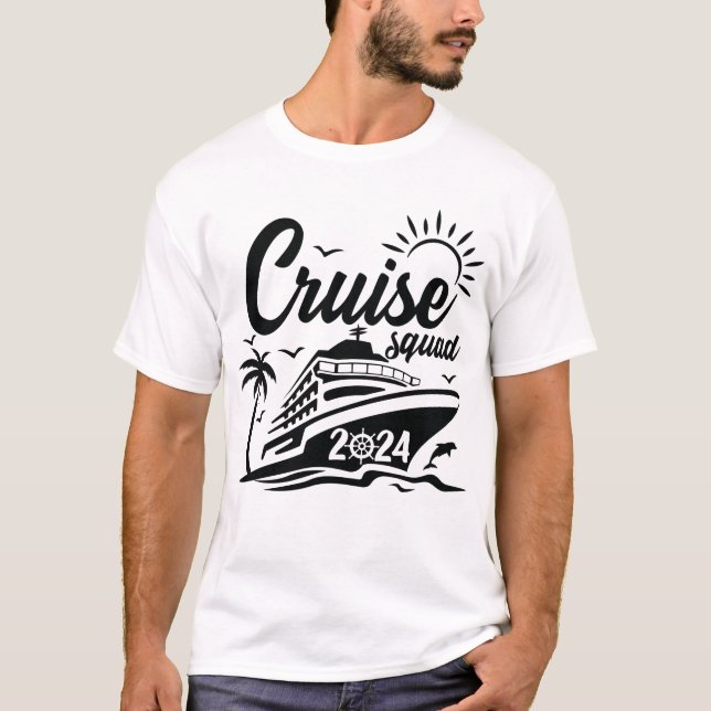 Camiseta Coincidencia de viaje de la familia Cruise Squad 2 (Anverso)