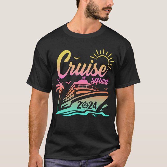 Camiseta Coincidencia de viaje de la familia Cruise Squad 2 (Anverso)