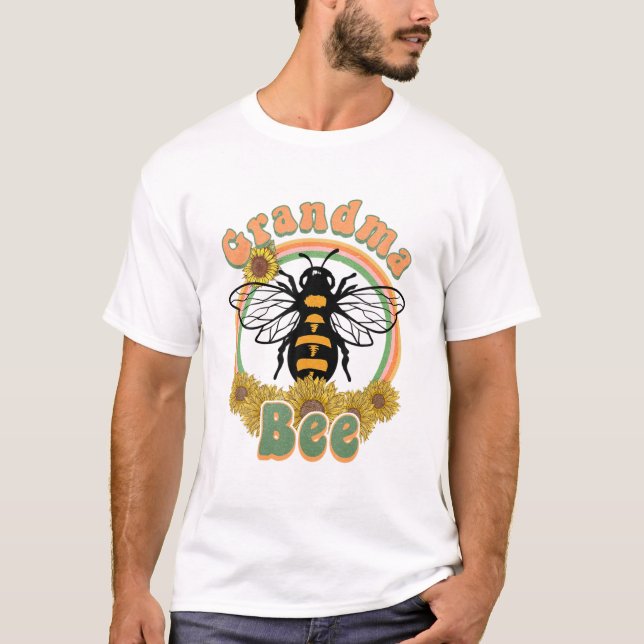 Camiseta Coincidencia del cumpleaños de la abuela Bee (Anverso)