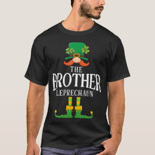 Camiseta Coincidencia del Día del Hermano Leprechaun St Pat