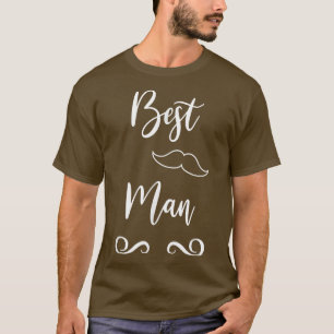 Camiseta Coincidencia del mejor Boda masculino