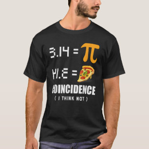Camiseta Coincidencia del símbolo de pastel del Día Pi 3.14