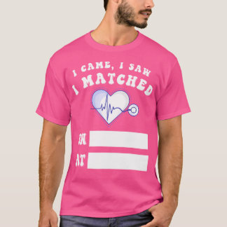 Camiseta Coincidencia Día 2023 Residencia de Médica futuro 