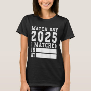 Camiseta Coincidencia Día 2025 Medicina de Residencia en Es