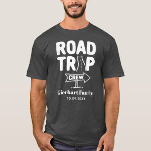 Camiseta Coincidencia familiar anual de viajes por carreter