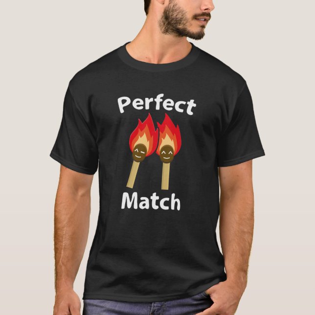 Camiseta Coincidencia perfecta (Anverso)
