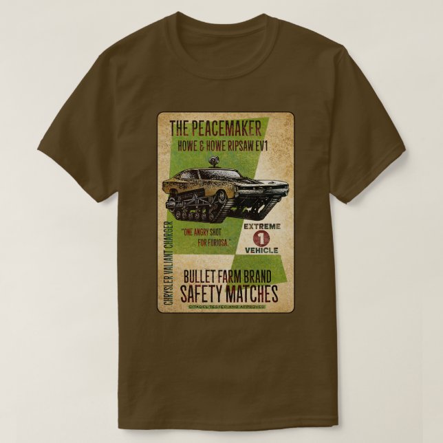 Camiseta Coincidencias de la marca Bullet Farm (Diseño del anverso)