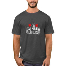 Camiseta coincidente con la familia Canada Day