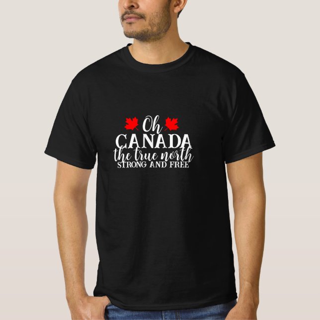 Camiseta coincidente con la familia Canada Day (Anverso)