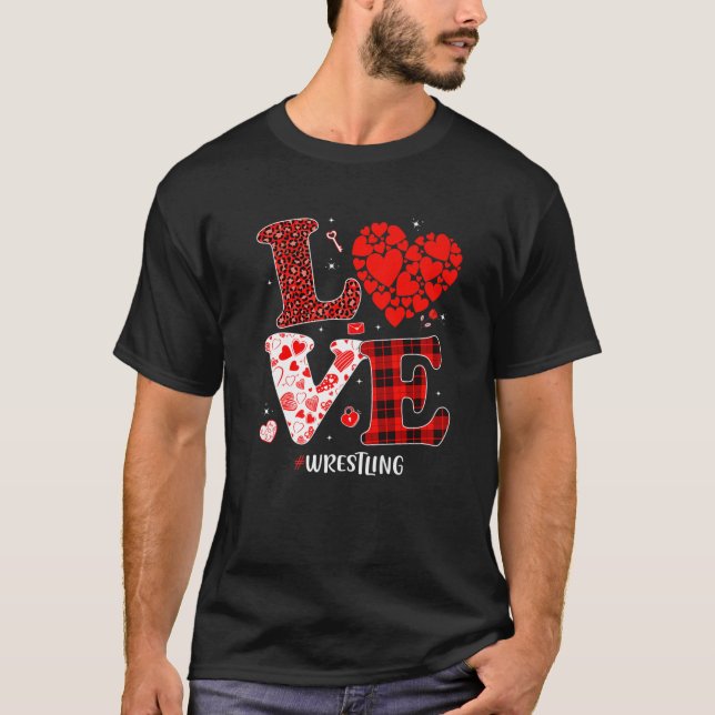Camiseta Coincidiendo Amor Familiar Lucha contra el Corazón (Anverso)