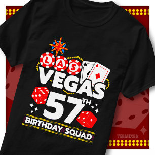 Camiseta Coincidiendo con la fiesta de cumpleaños número 57