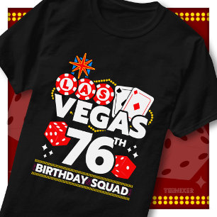 Camiseta Coincidiendo con la fiesta de cumpleaños número 76