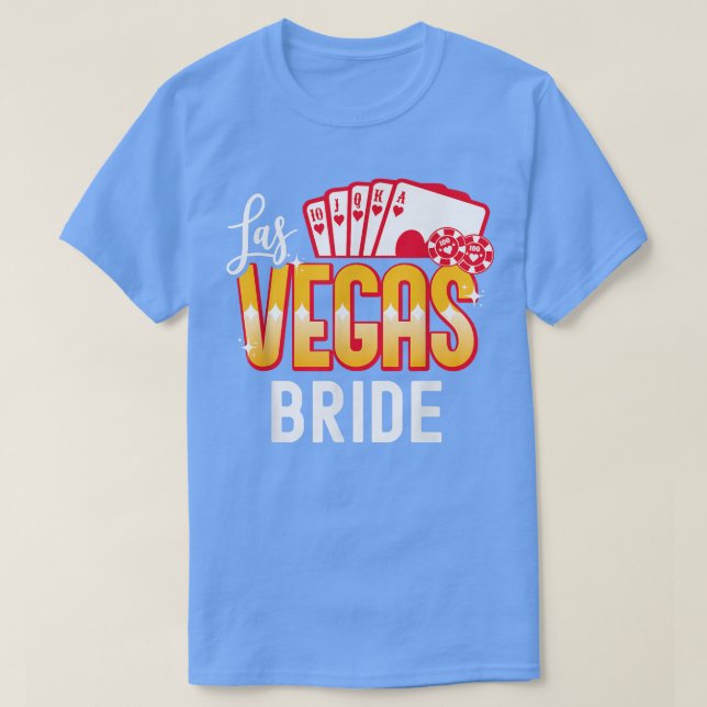 Camiseta Coincidiendo Con La Novia Boda De Las Vegas Y Groo (Diseño del anverso)