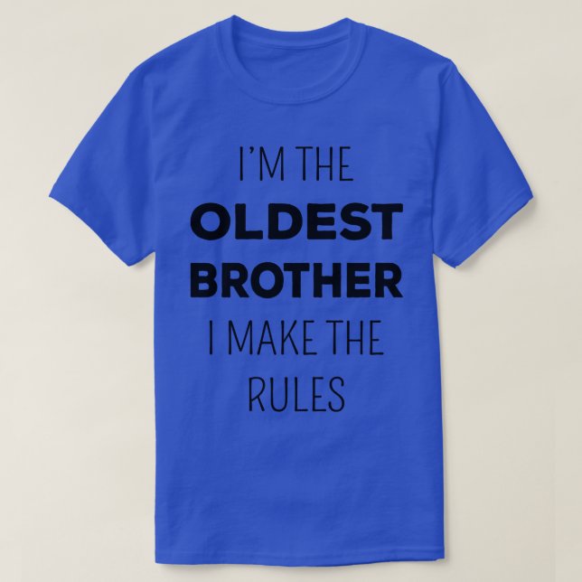 Camiseta Coincidiendo Con Los Hermanos Mayores Yo Hago Las  (Diseño del anverso)