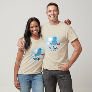 Camiseta Coincidiendo con su amor Bird Béisbol Tee