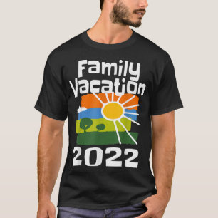 Camiseta Coincidiendo Vacaciones Familiares 2022 Escape Via