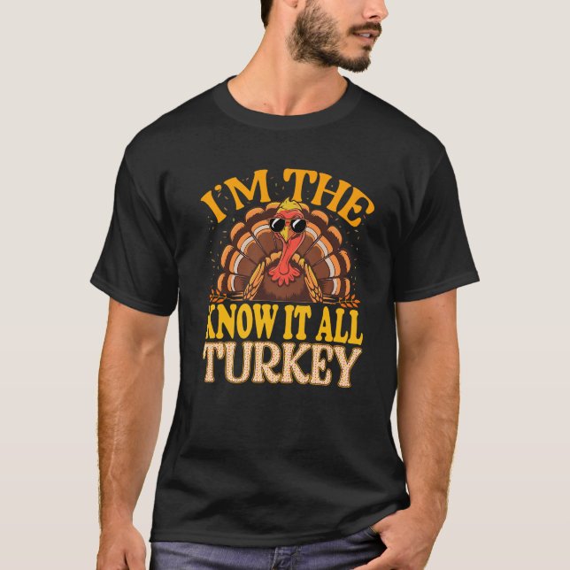 Camiseta Coincidiendo Yo soy El Saber Todo Turquía Acción d (Anverso)