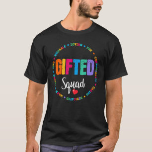 Camiseta Coincidir con Ed Squad Teacher Education Team Stud
