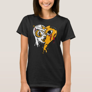 Camiseta Coincidir con el dedo pulverizador del pie amarill