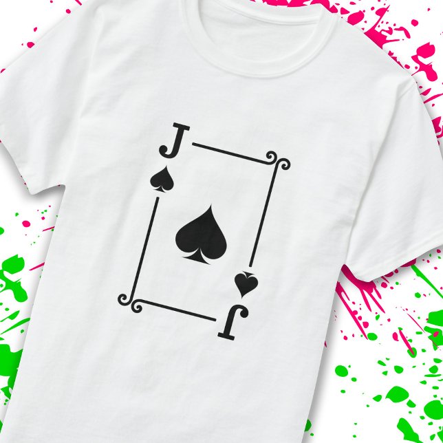 Camiseta Coincidir con el juego de tarjetas de Jack Spades  (Subido por el creador)
