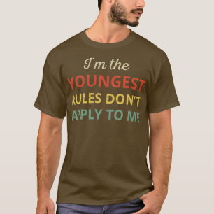 Camiseta Coincidir con la familia más joven Una regla no ap