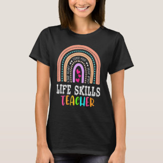 Camiseta Coincidir con las habilidades de la vida del profe