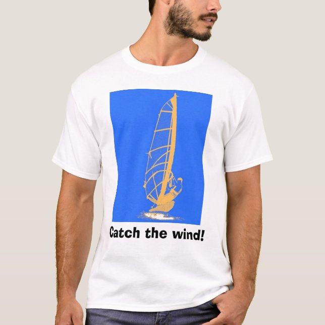 Camiseta ¡Coja el viento! (Anverso)