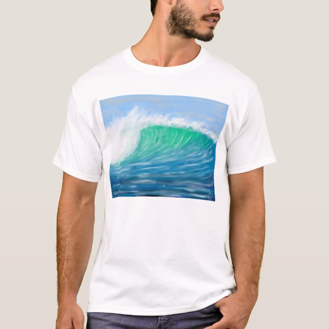 Camiseta Coja la onda (Anverso)