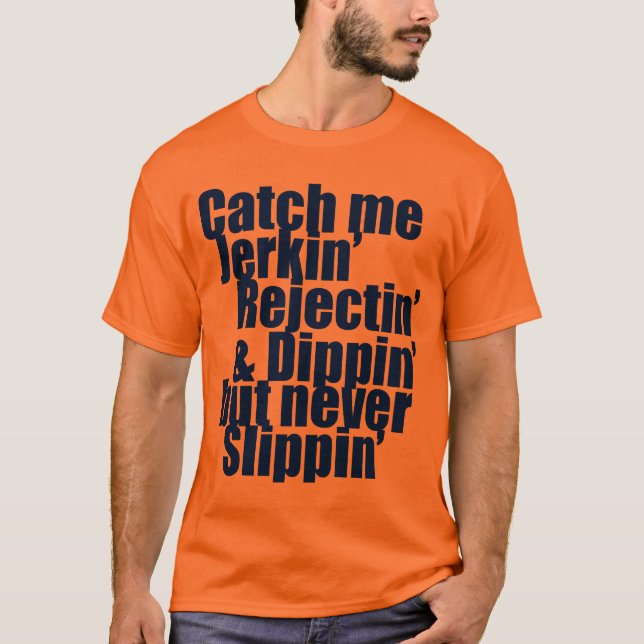 Camiseta Cójame azul del JUSTILLO (Anverso)