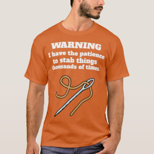 Camiseta Cojín de costura de punto de agujas de coser diver