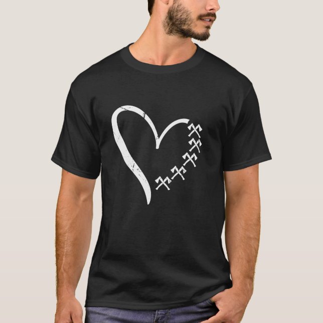 Camiseta Cojín de los ejes de los trabajadores de madera (Anverso)