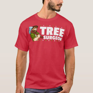 Camiseta Cojín de registro de cirujanos de árbol