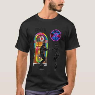 Camiseta Cojín De Vintage De Rock Y Rollo 1