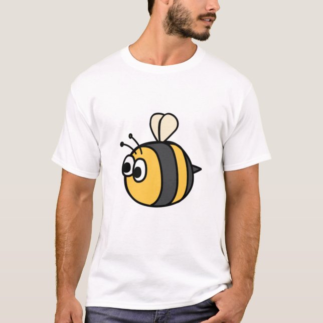 Camiseta Cojín decorativo Cute Bumblebee (Anverso)
