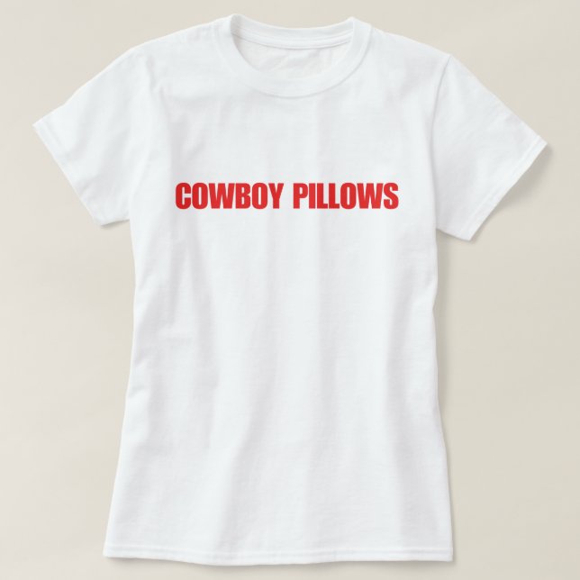 Camiseta Cojines de Vaquero (Diseño del anverso)