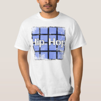 Camiseta Cojines del tambor de "Hip Hop" (azules)