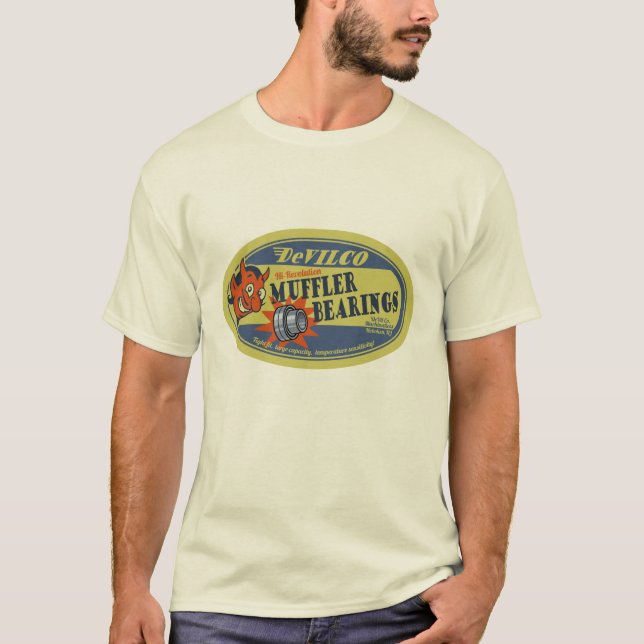 Camiseta Cojinetes de silenciador (Anverso)