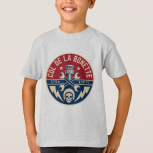 Camiseta Col de la Bonette french Alpes motobike tour