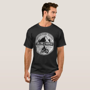 Camiseta Col de l'Iseran french Alpes motobike tour