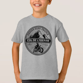 Camiseta Col de l'Iseran french Alpes motobike tour