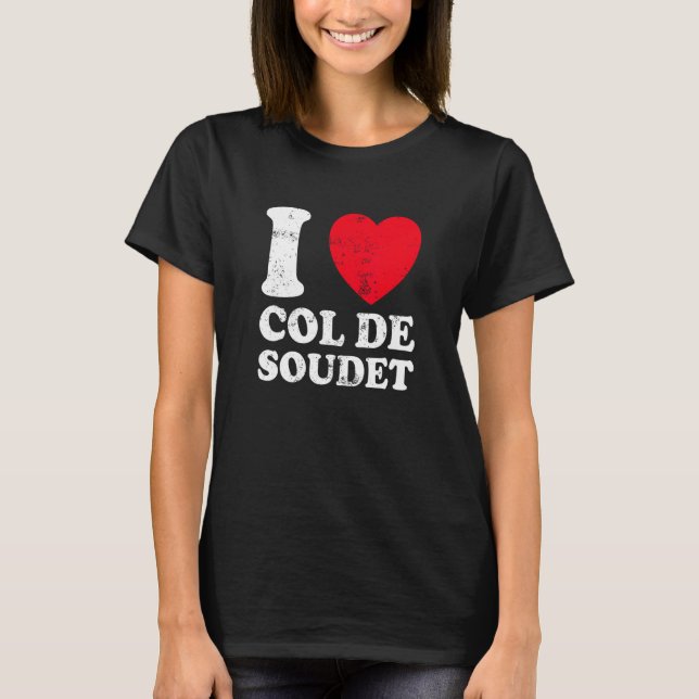 Camiseta Col De Soudet Cycling Bike Souvenir 1 (Anverso)
