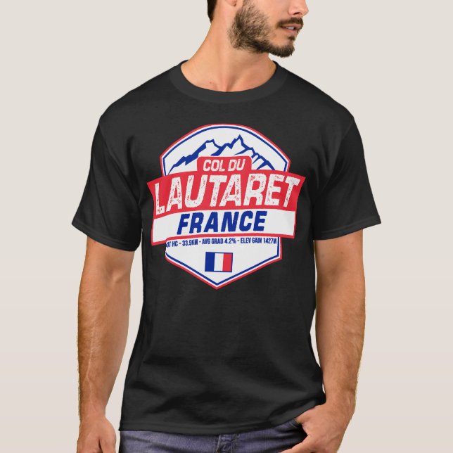 Camiseta Col Du Lautaret Ciclismo Francia (Anverso)