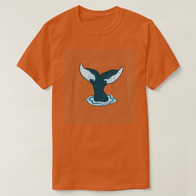 Camiseta Cola de ballena 12 (Diseño del anverso)