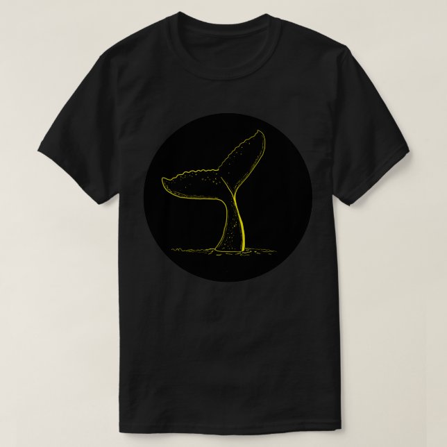 Camiseta Cola de ballena 4 (Diseño del anverso)
